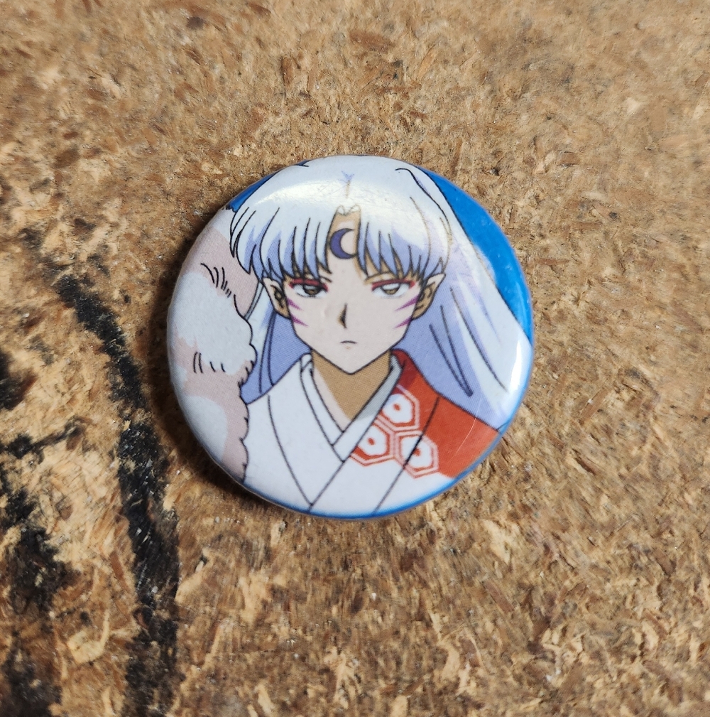 SOLD Sesshomaru Inuyasha Button